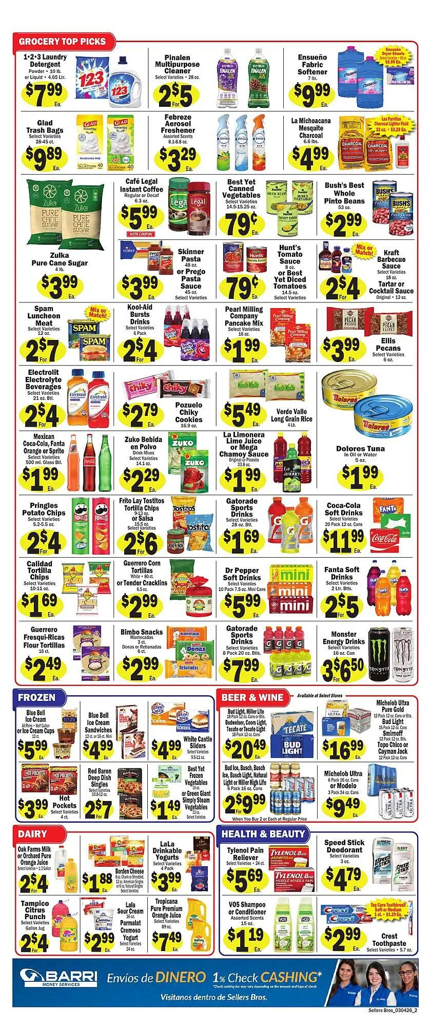 Weekly ad Sellers Bros weekly ad from March 4 to March 10 2026 - Page 2