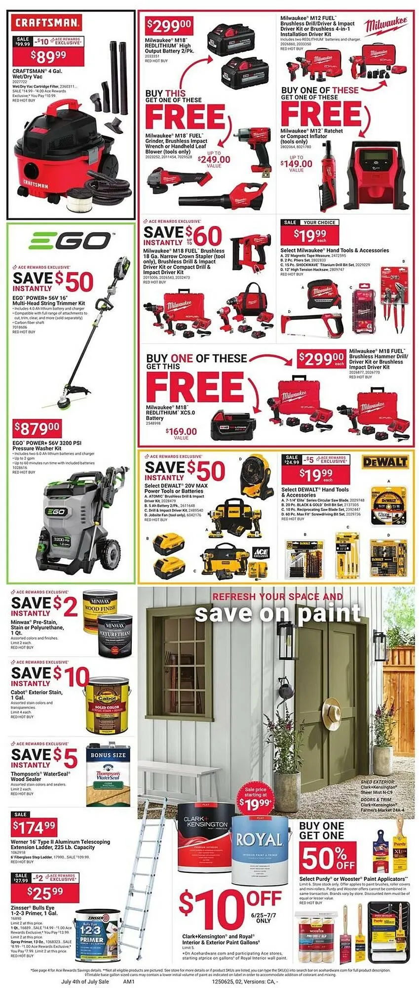 Weekly ad Ace Hardware Weekly Ad from June 25 to July 7 2025 - Page 2