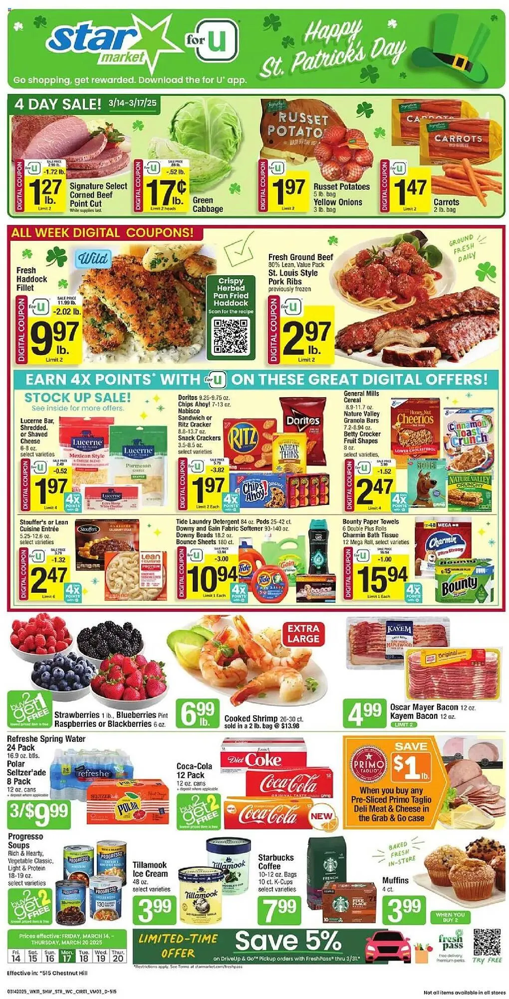 Weekly ad Star Market Weekly Ad from March 14 to March 20 2025 - Page 1