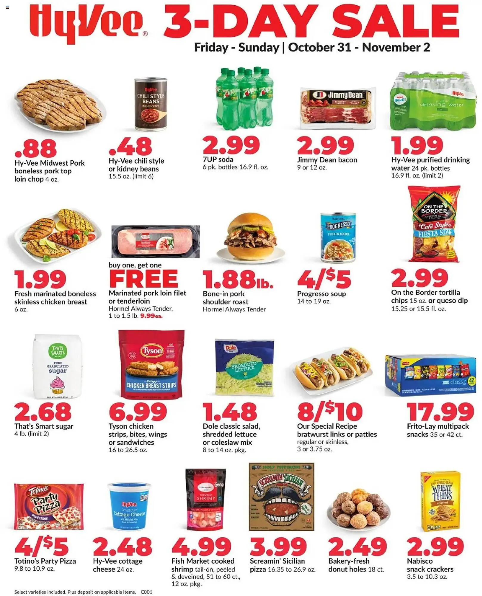 Weekly ad Hy-Vee weekly ad from October 31 to November 2 2025 - Page 1