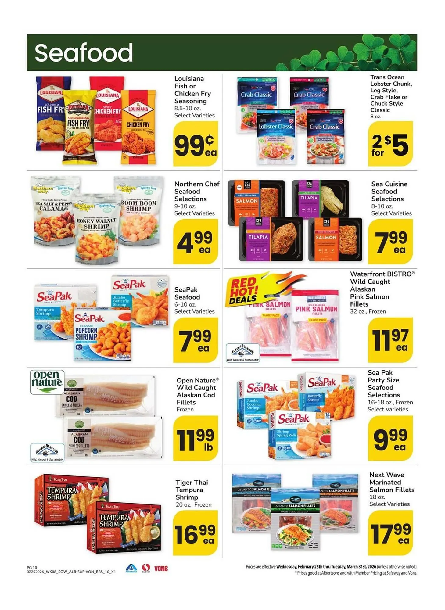 Weekly ad Albertsons weekly ad from February 25 to March 31 2026 - Page 10