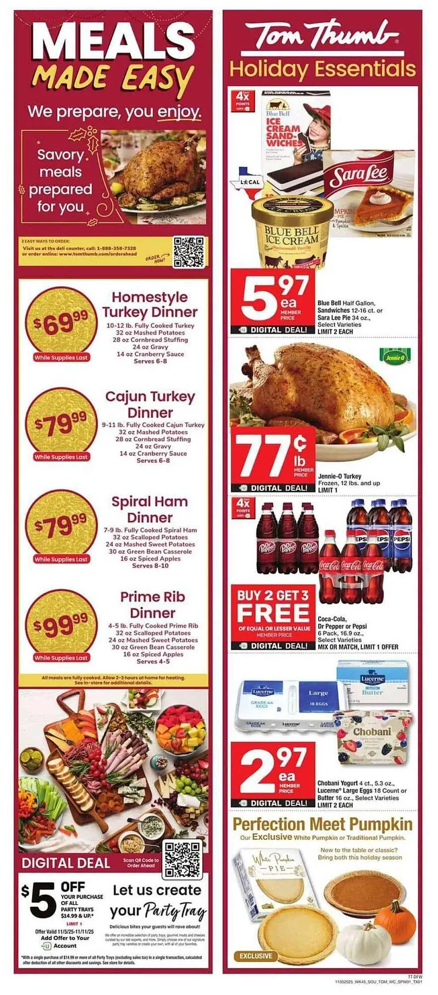 Tom Thumb weekly ad - 1