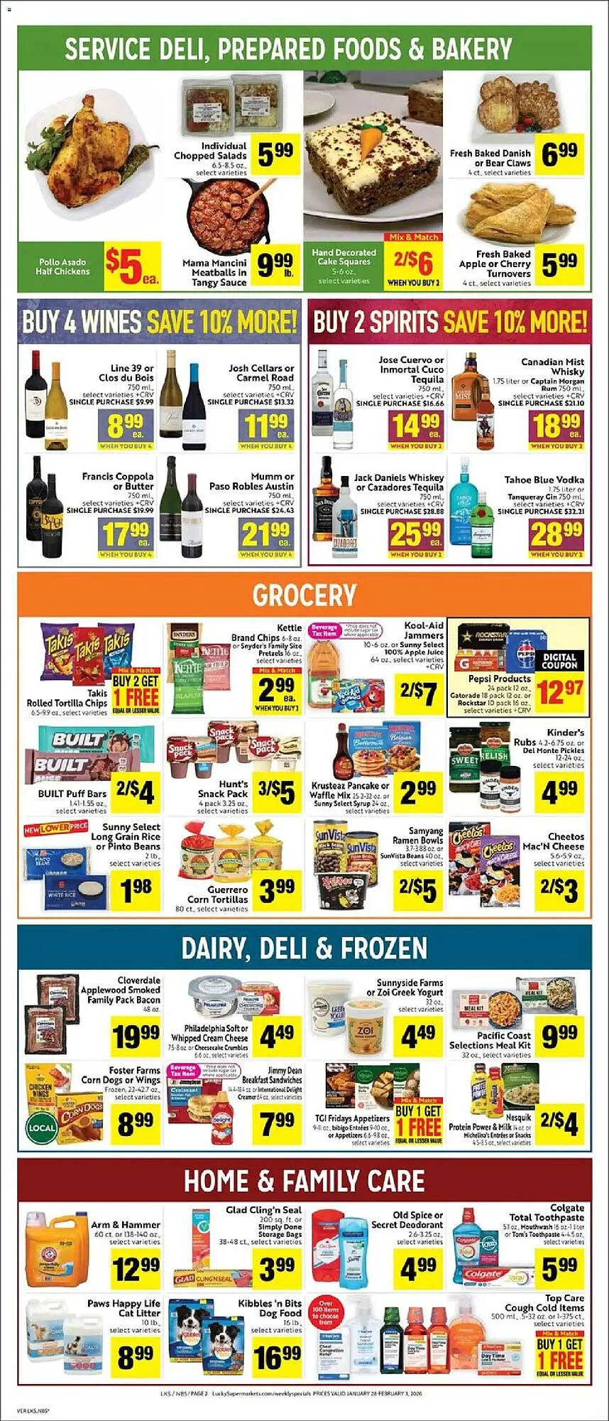 Weekly ad Lucky Supermarkets weekly ad from January 28 to February 4 2026 - Page 2