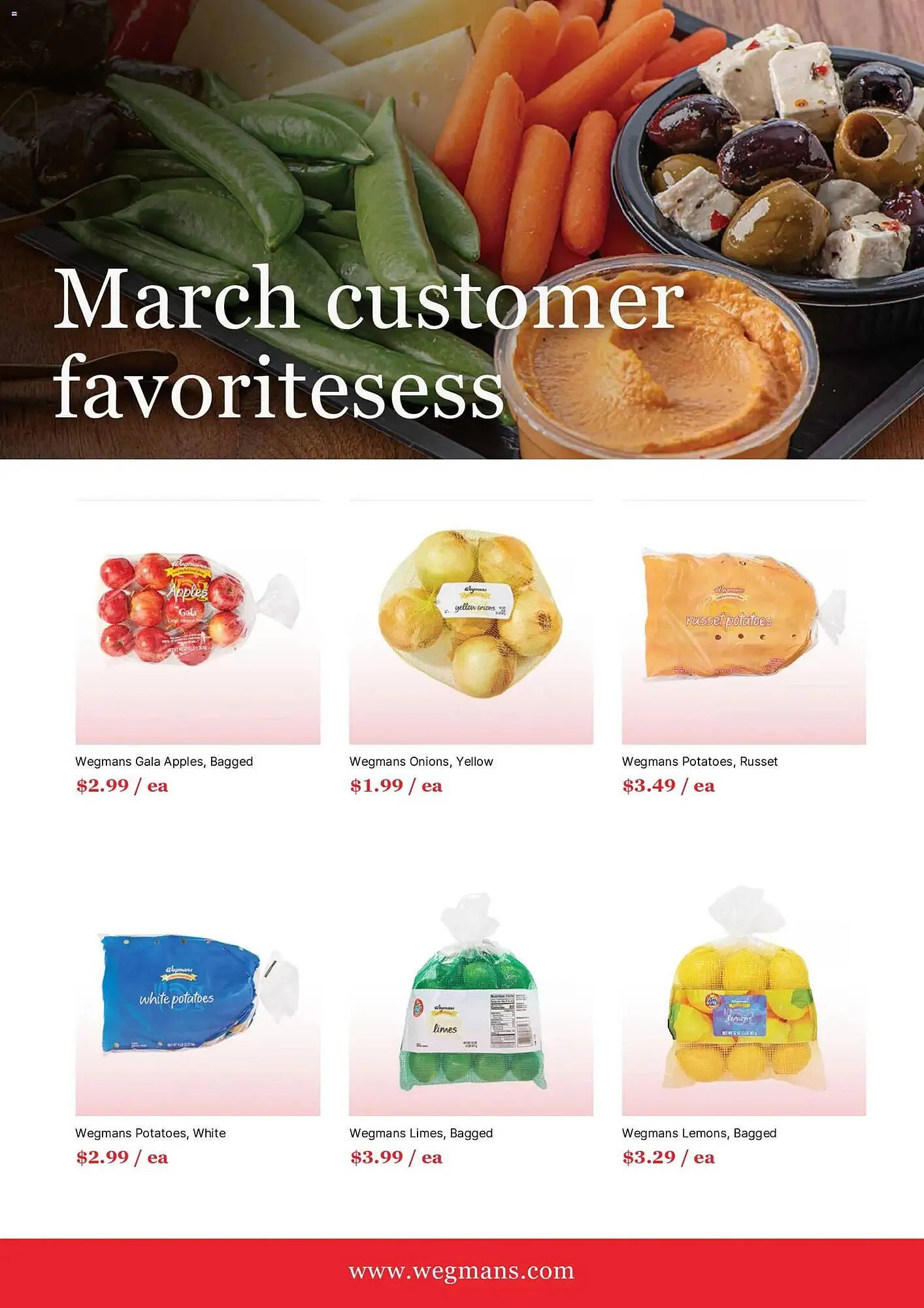 Weekly ad Wegmans flyer from March 1 to April 1 2026 - Page 6