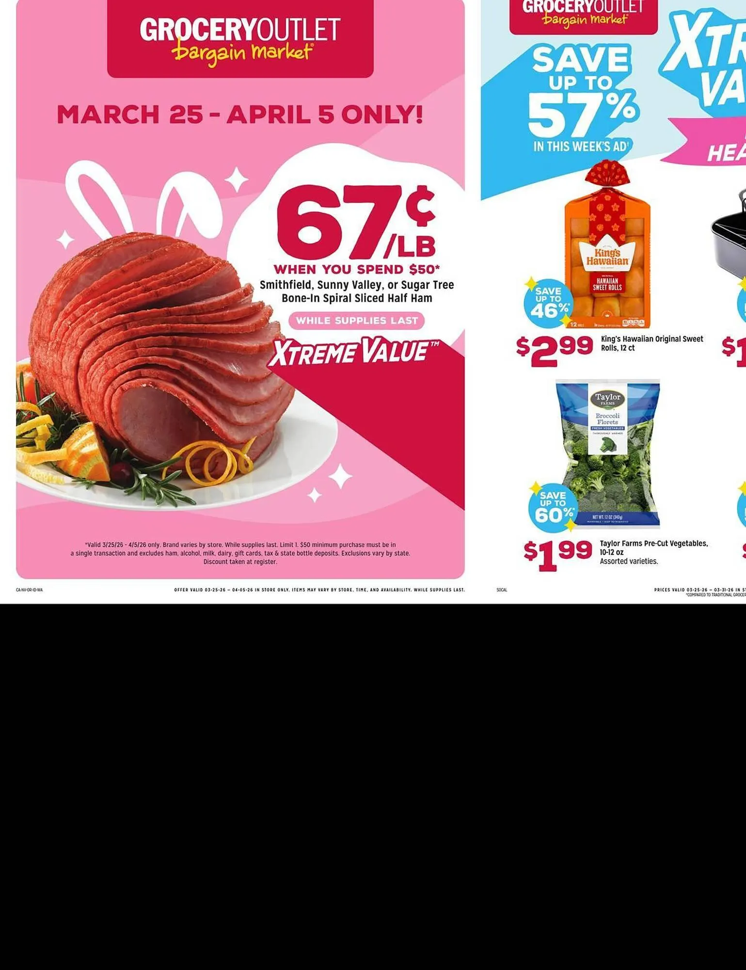 Weekly ad Grocery Outlet weekly ad from March 25 to March 31 2026 - Page 1