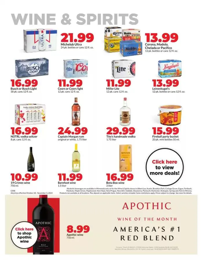 Weekly ad Great offer for all customers from October 28 to November 3 2024 - Page 19