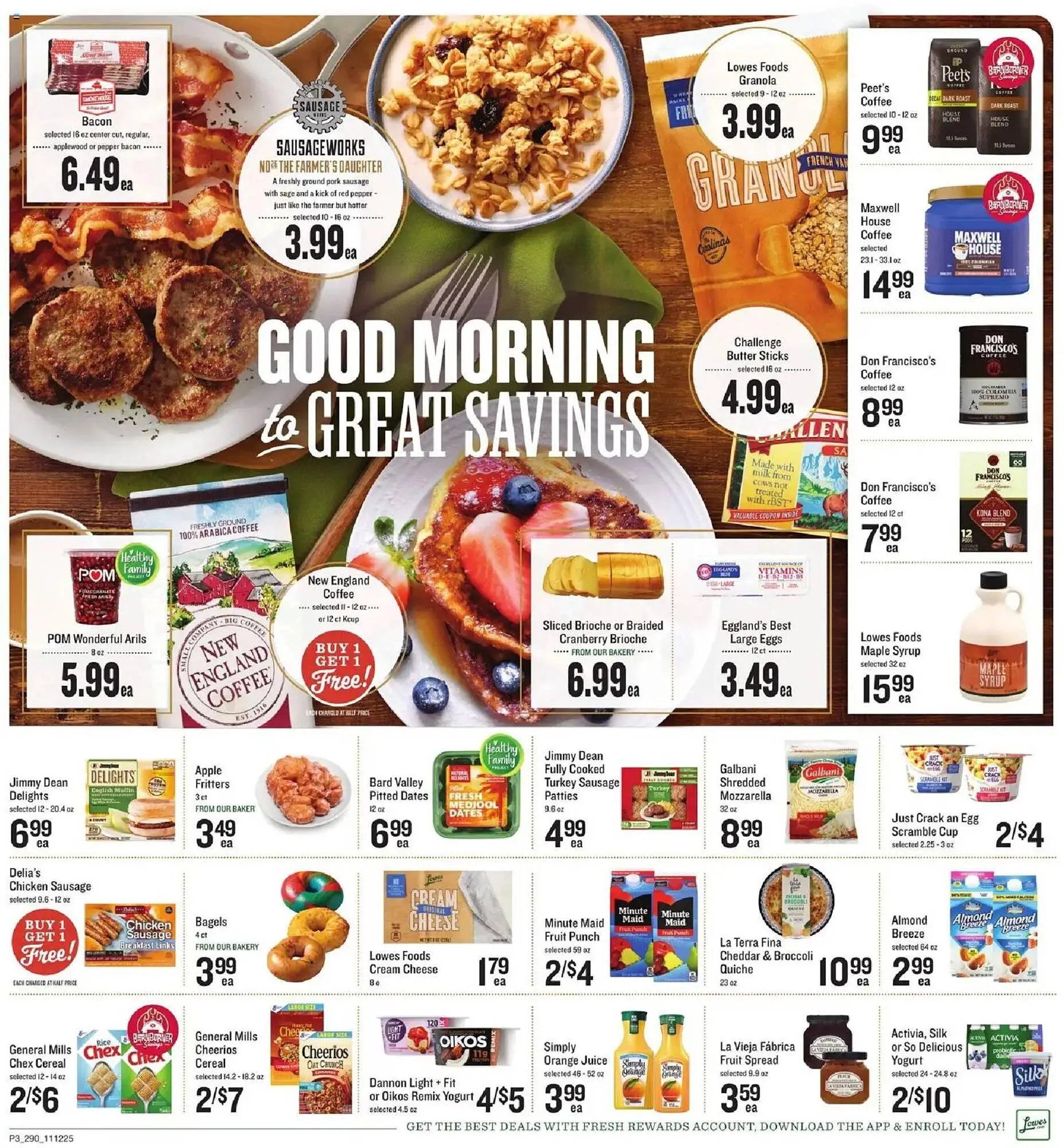 Weekly ad Lowes Foods weekly ad from November 12 to November 19 2025 - Page 1