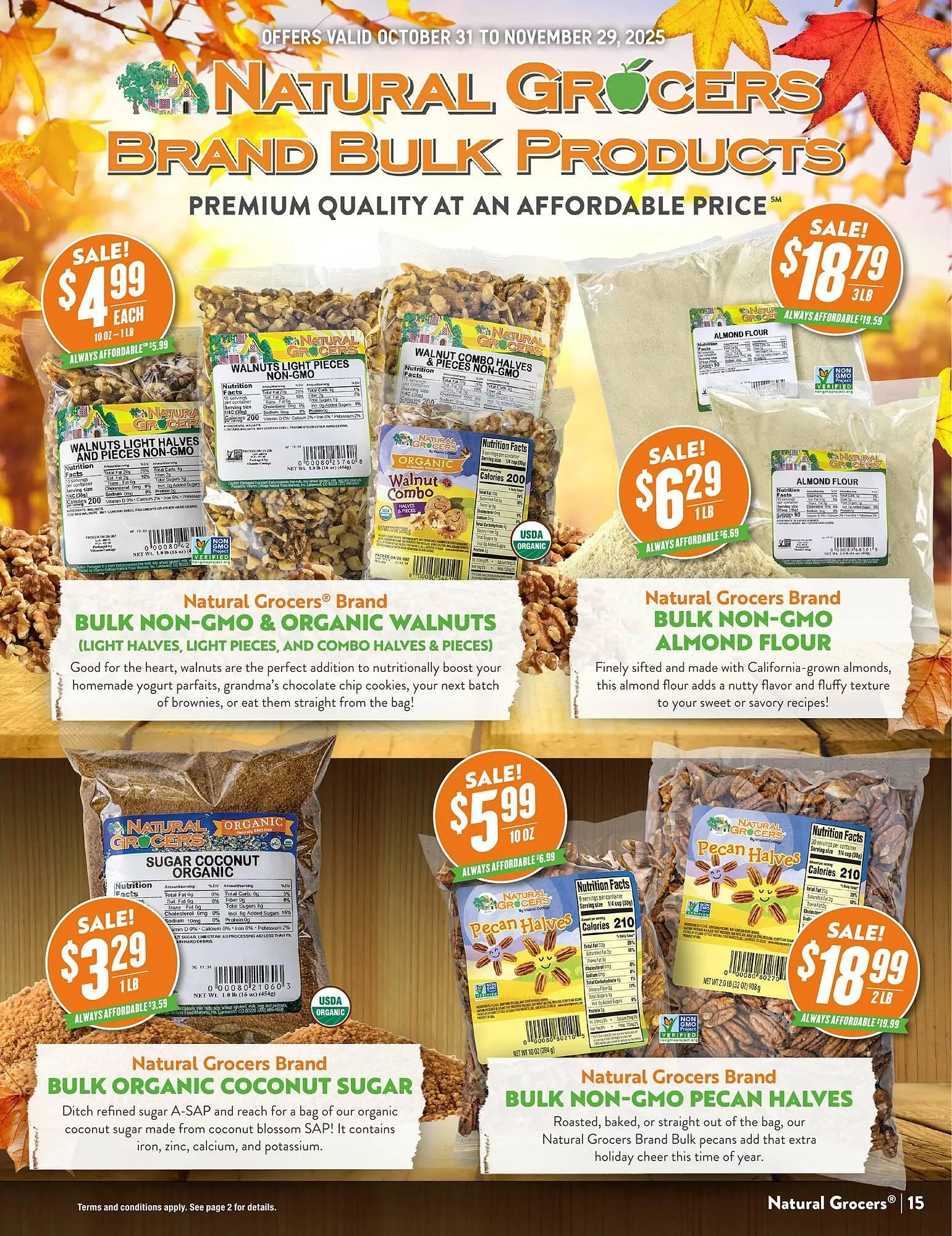 Weekly ad Natural Grocers weekly ad from November 6 to November 29 2025 - Page 15