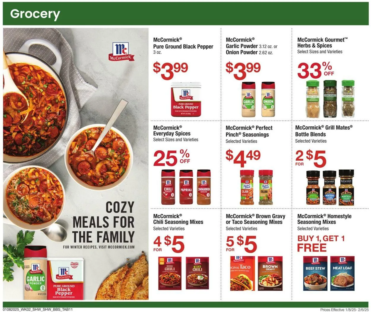 Weekly ad Shaws from January 8 to February 6 2025 - Page 11
