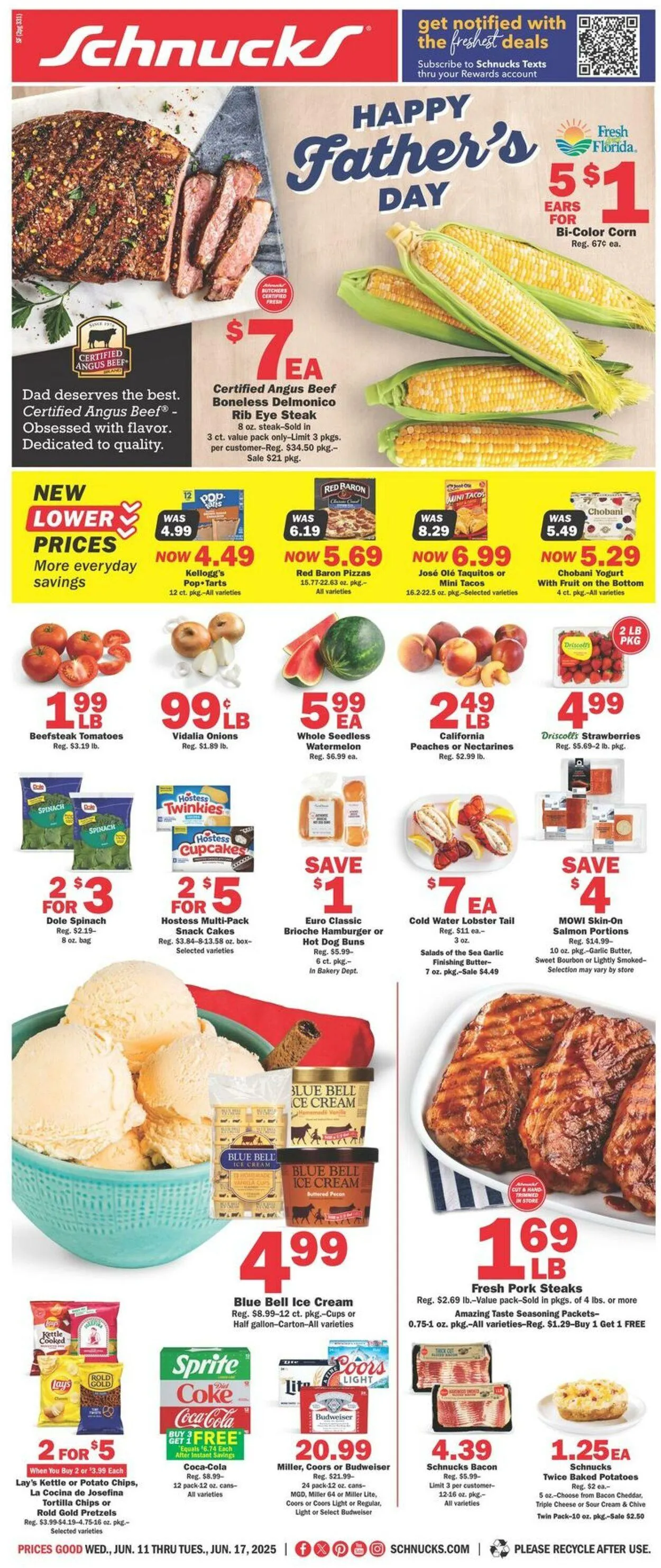 Catálogo de Schnucks Current weekly ad 11 de junio al 17 de junio 2025 - Página 1