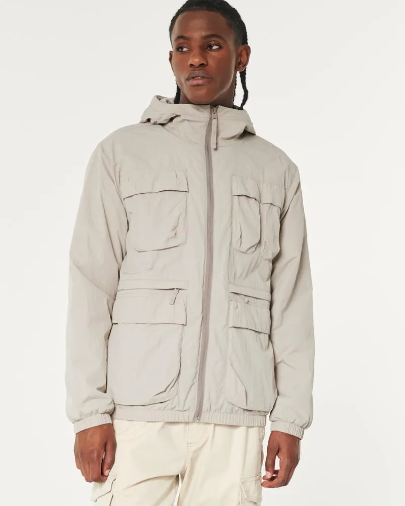 Fleece-Lined All-Weather Hoodie Jacket