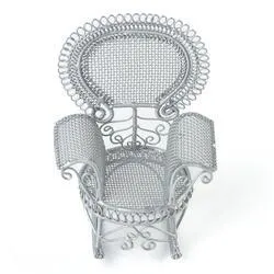 Dollhouse Miniature Victorian Garden Rocking Chair