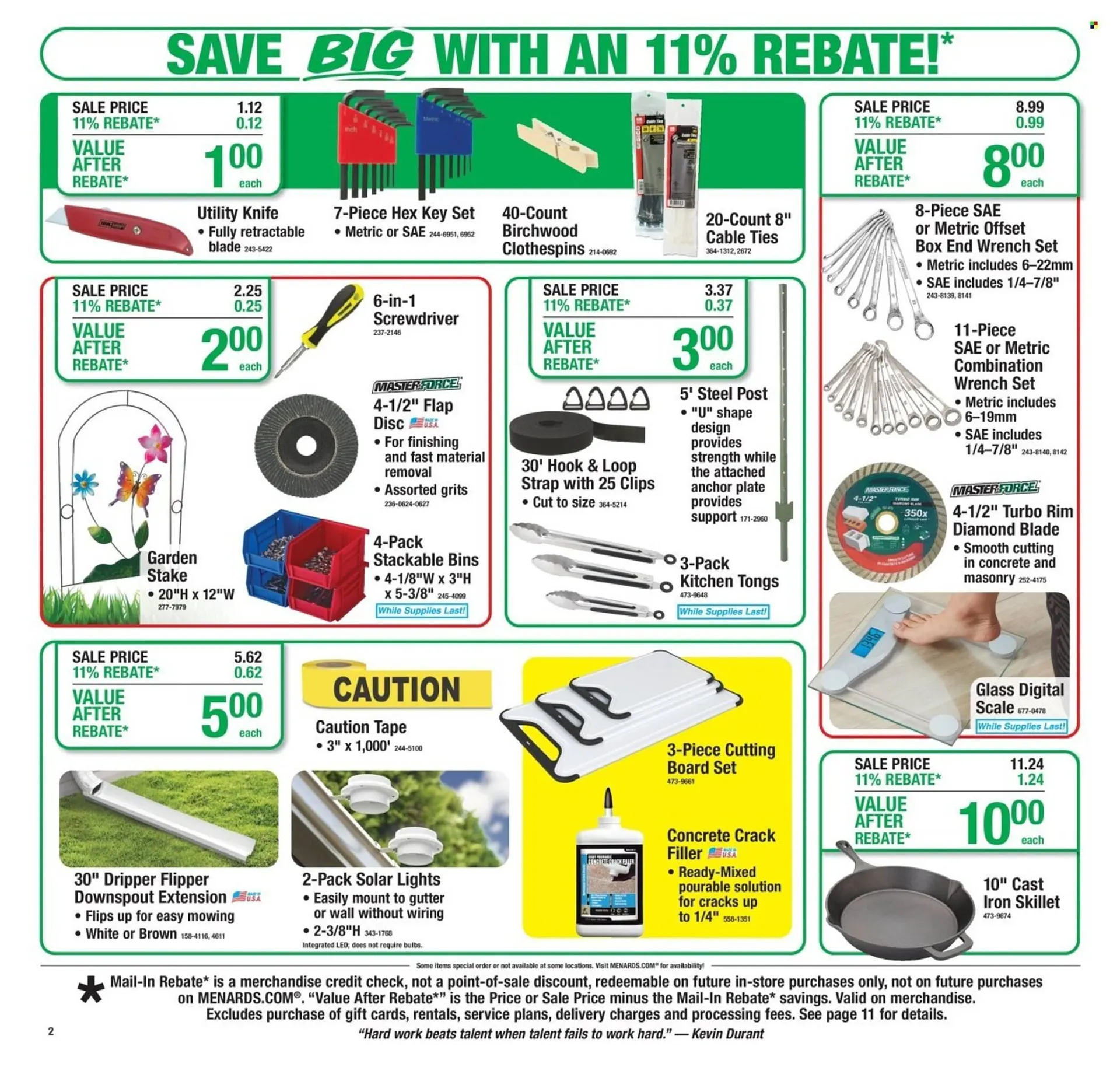 Weekly ad Menards weekly ad from March 19 to March 29 2026 - Page 2