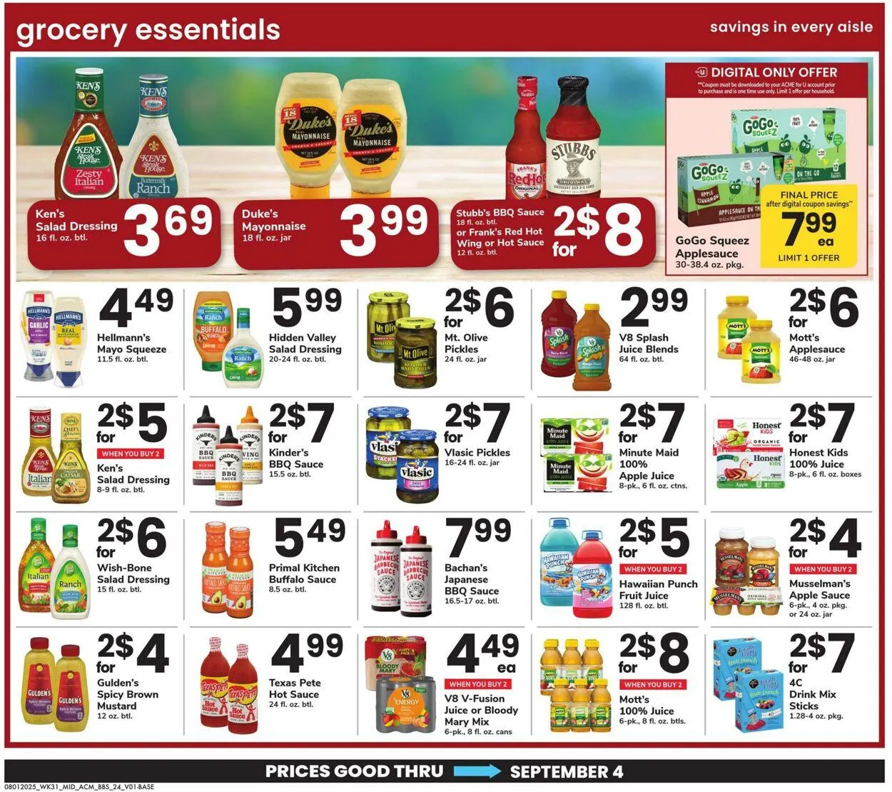 Weekly ad Acme Current weekly ad from August 1 to September 4 2025 - Page 24