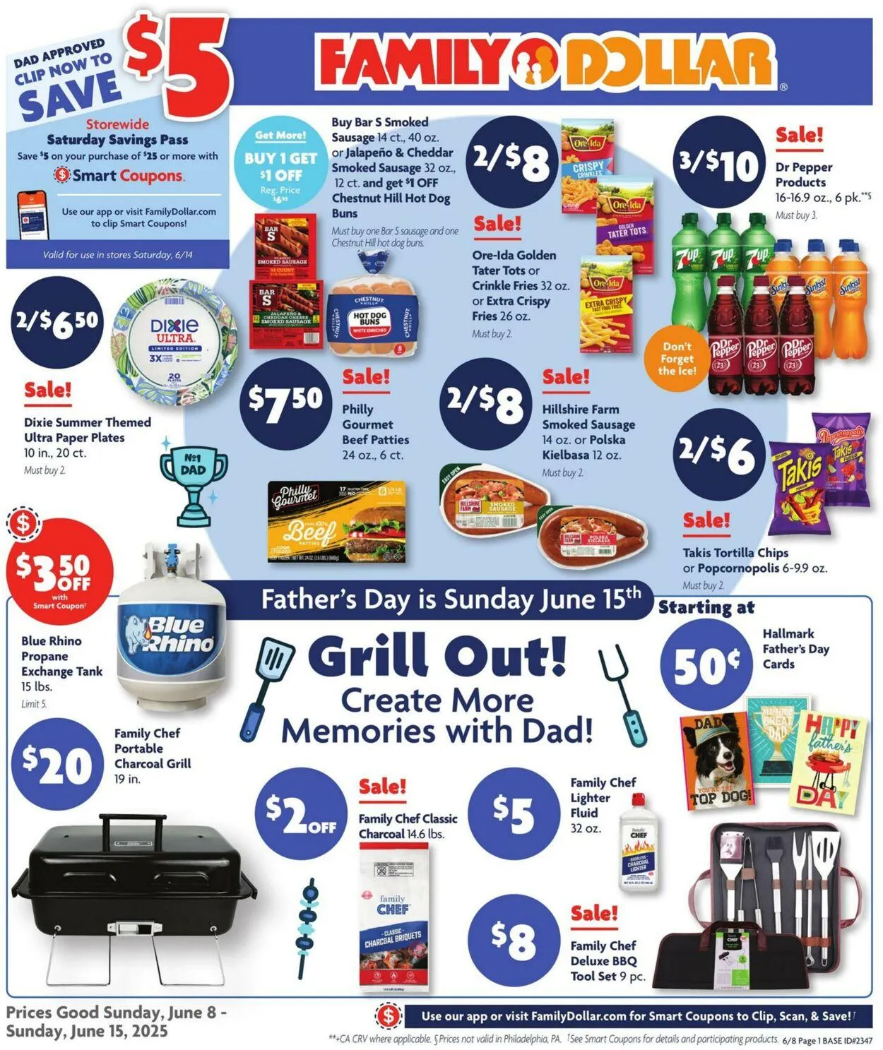 Catálogo de Family Dollar Current weekly ad 8 de junio al 15 de junio 2025 - Página 1