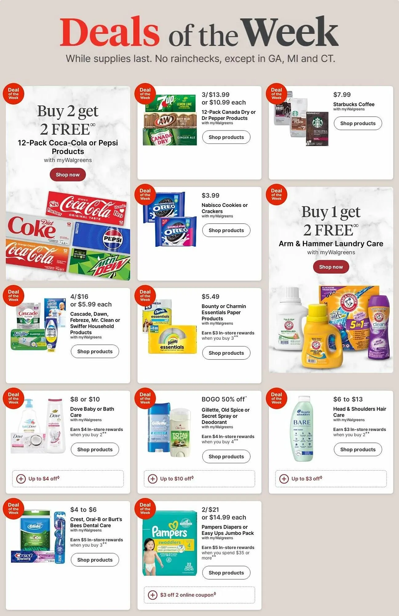Weekly ad Walgreens Weekly Ad from May 5 to May 14 2025 - Page 1