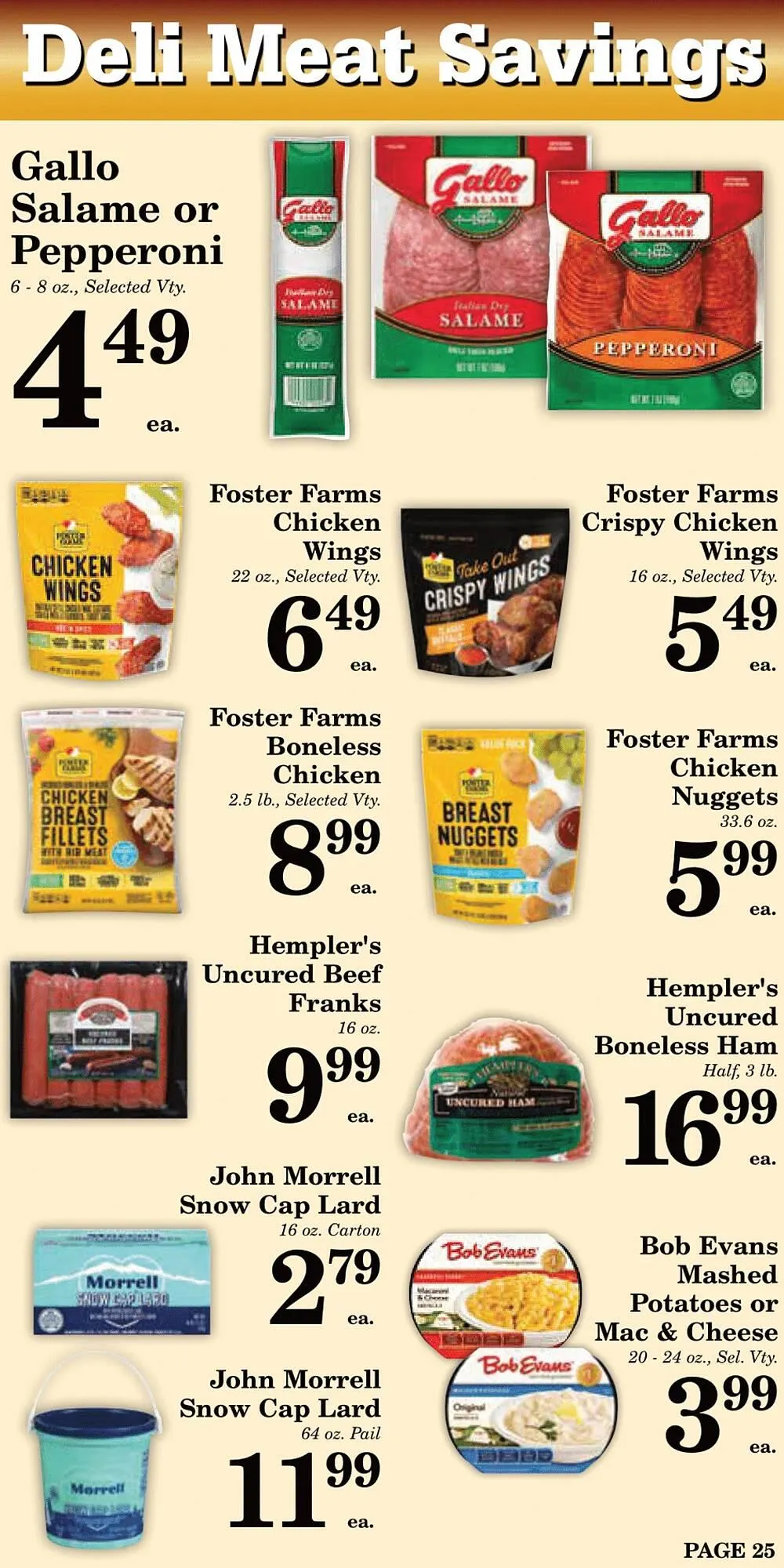 Weekly ad Harvest Foods ad from July 30 to September 2 2025 - Page 26