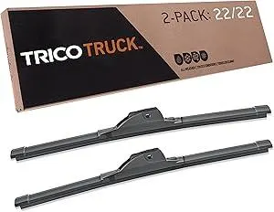 TRICO Truck™ (58-22220) 22 Inch Pack of 2 Automotive Replacement Windshield Wiper Blades, High Performance All Weather Beam Blade for Select Vehicle Models