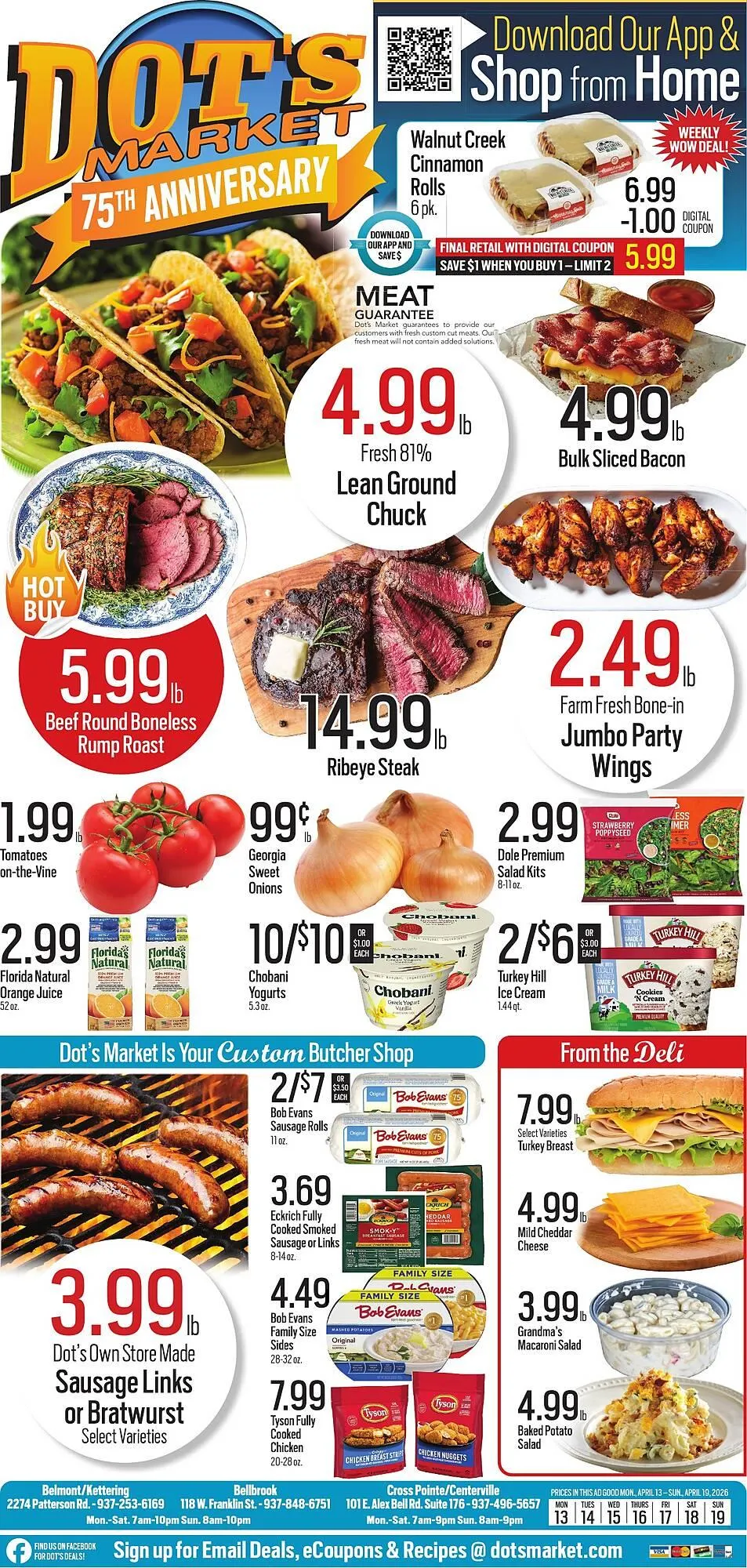 Weekly ad Dot's Market weekly ad from April 13 to April 19 2026 - Page 1