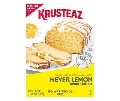 Krusteaz Meyer Lemon Pound Cake Mix, 16.5 Oz