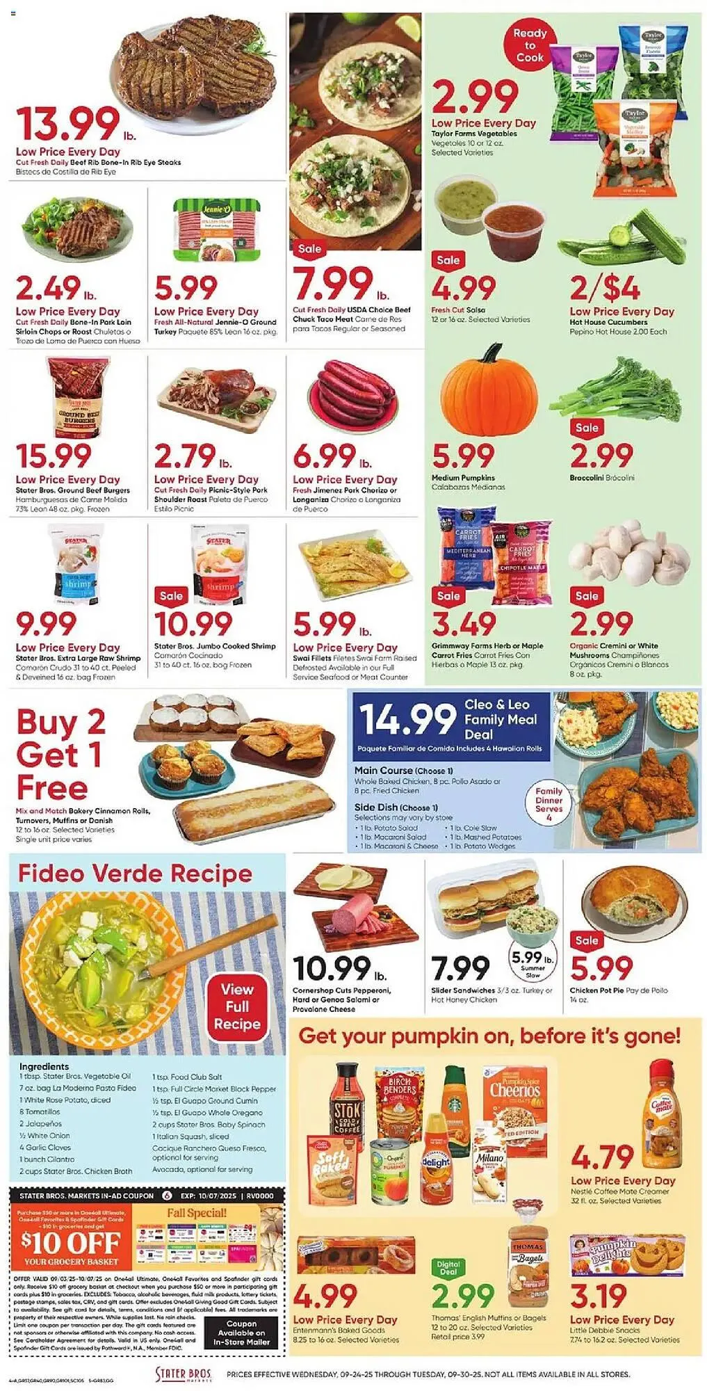Weekly ad Stater Bros weekly ad from September 24 to September 30 2025 - Page 4