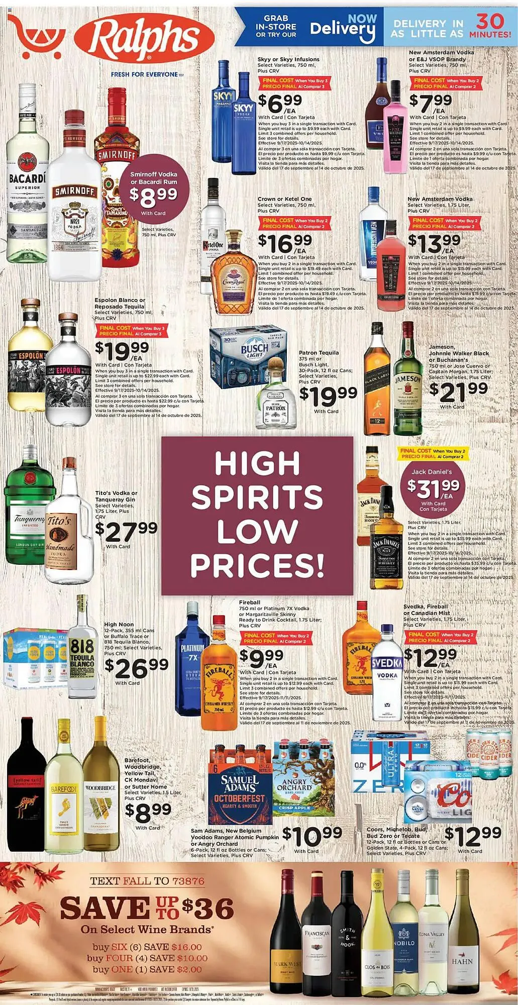 Weekly ad Ralphs weekly ad from September 17 to September 23 2025 - Page 1