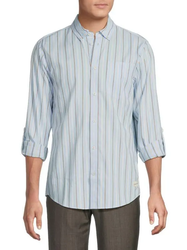 Striped Cotton Regular-Fit Shirt