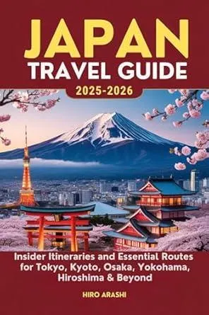 JAPAN TRAVEL GUIDE 2025–2026: Insider Itineraries and Essential Routes for Tokyo, Kyoto, Osaka, Yokohama, Hiroshima & Beyond