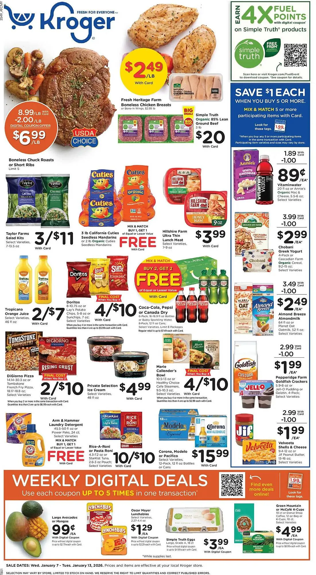 Kroger weekly ad - 1