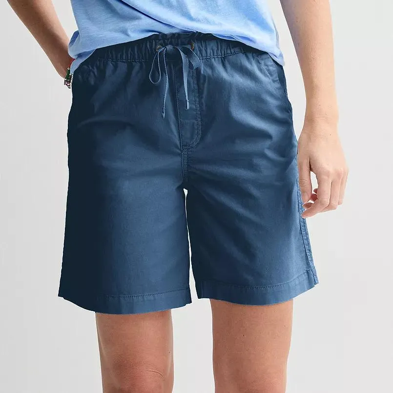 Women's Sonoma Goods For Life® Paperbag Waist Bermuda Shorts