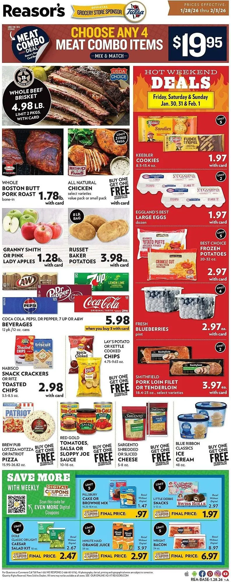 Reasors weekly ad - 1