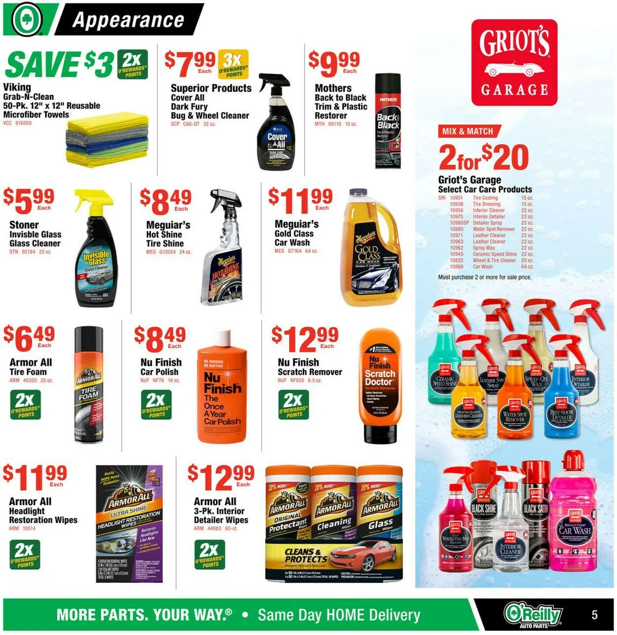 Weekly ad O’Reilly Auto Parts from September 24 to October 28 2025 - Page 5