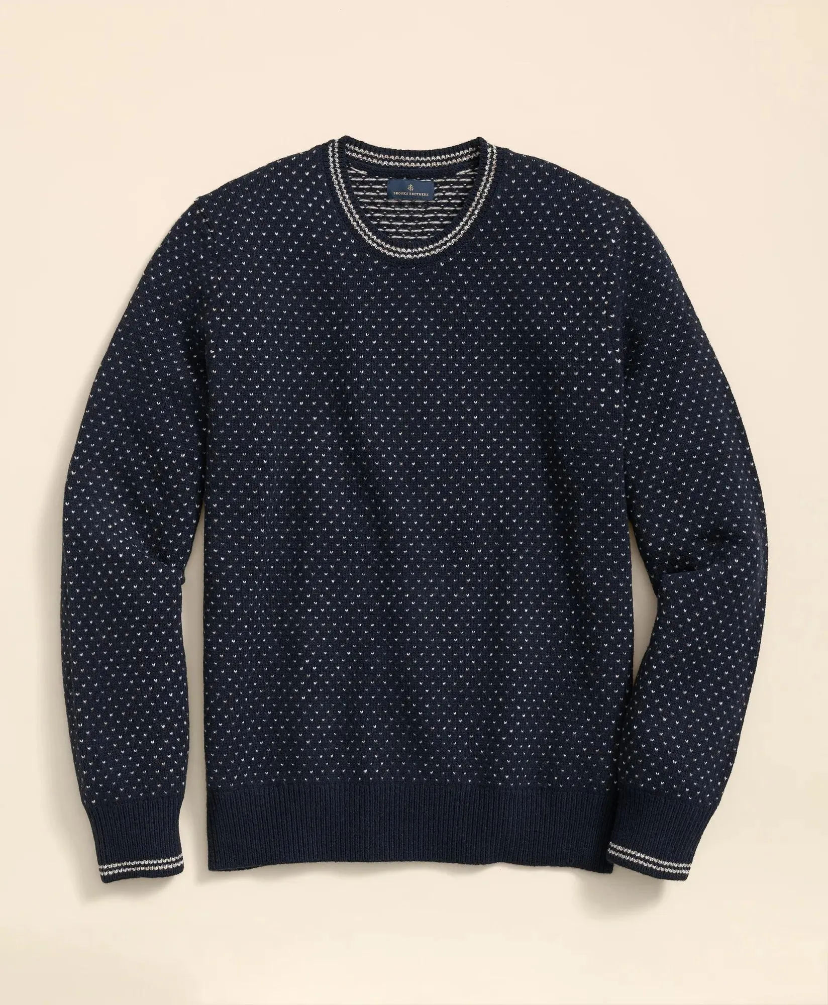 Merino-Wool Blend 1818 Dot Sweater