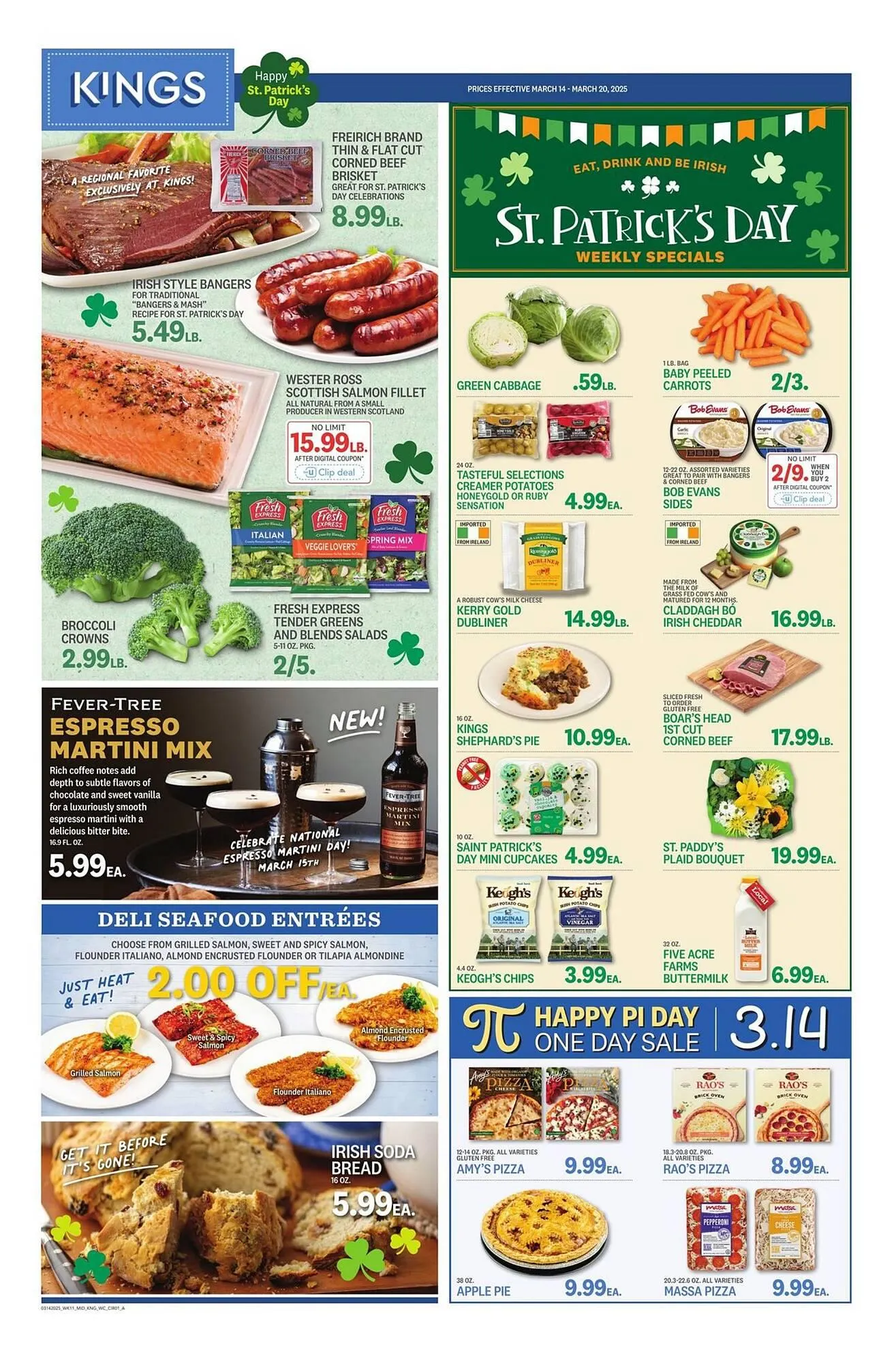 Weekly ad Kings Food Markets Weekly Ad from March 14 to March 20 2025 - Page 1