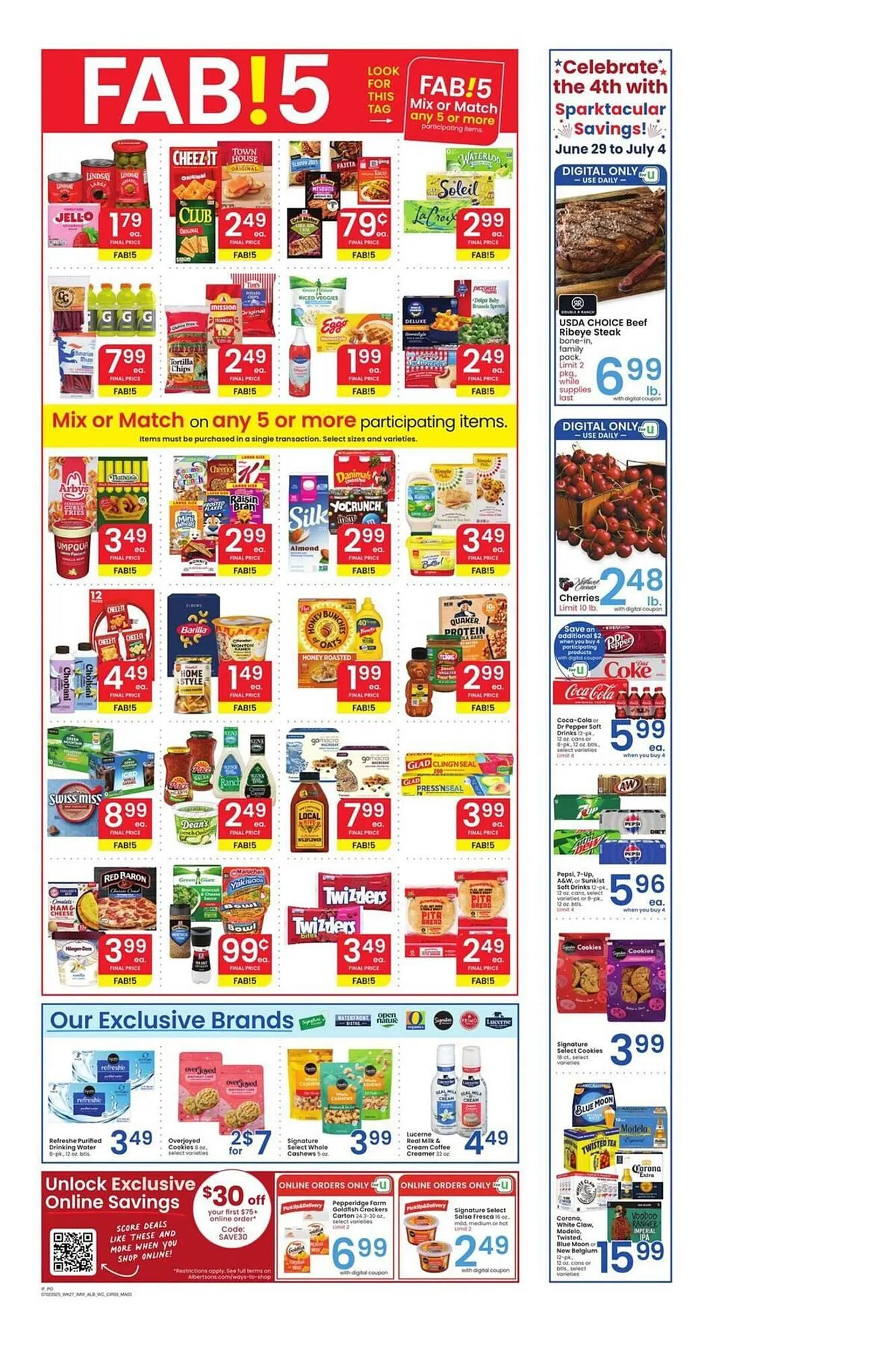 Weekly ad Albertsons Weekly Ad from July 2 to July 8 2025 - Page 2