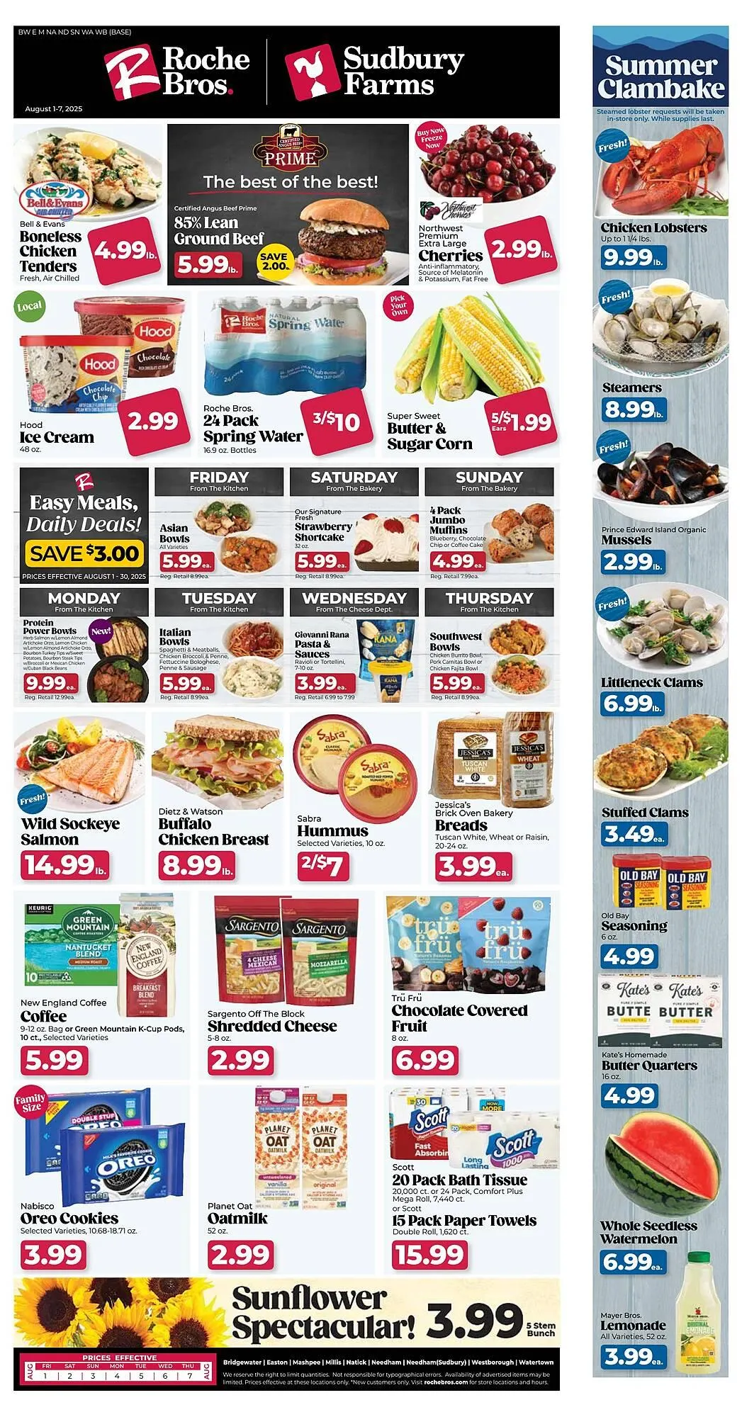 Roche Bros Weekly Ad - 1