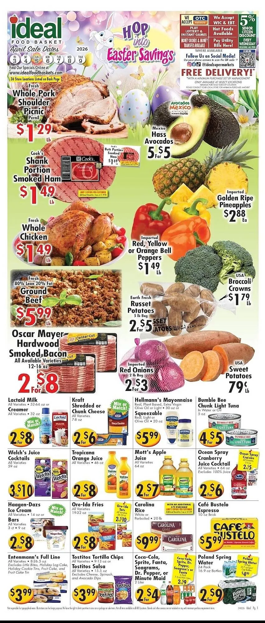 Ideal Food Basket circular - 1