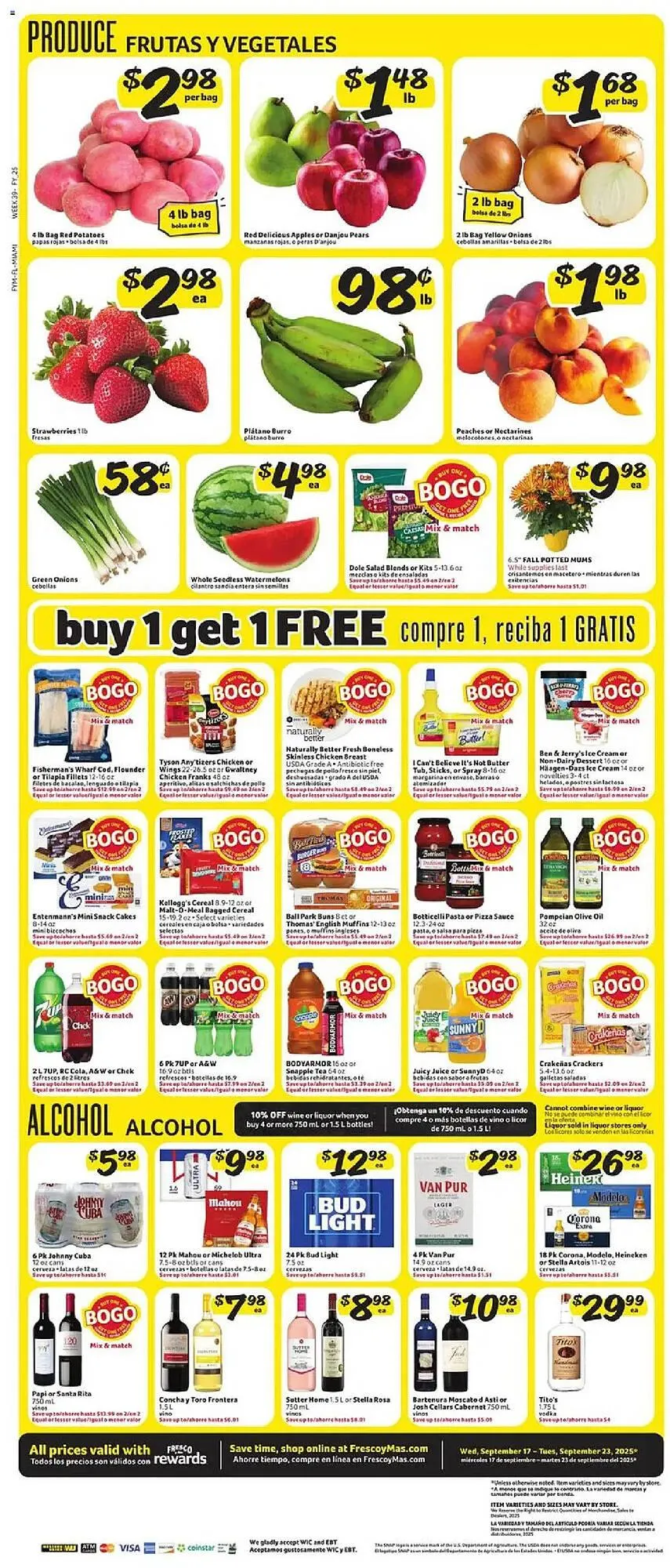 Weekly ad Fresco y Más weekly ad from September 17 to September 24 2025 - Page 5