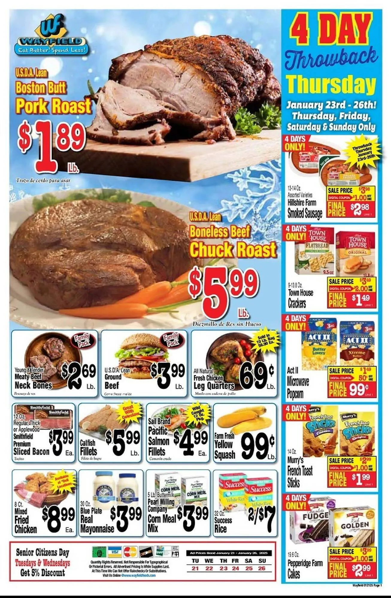 Wayfield Weekly Ad - 1