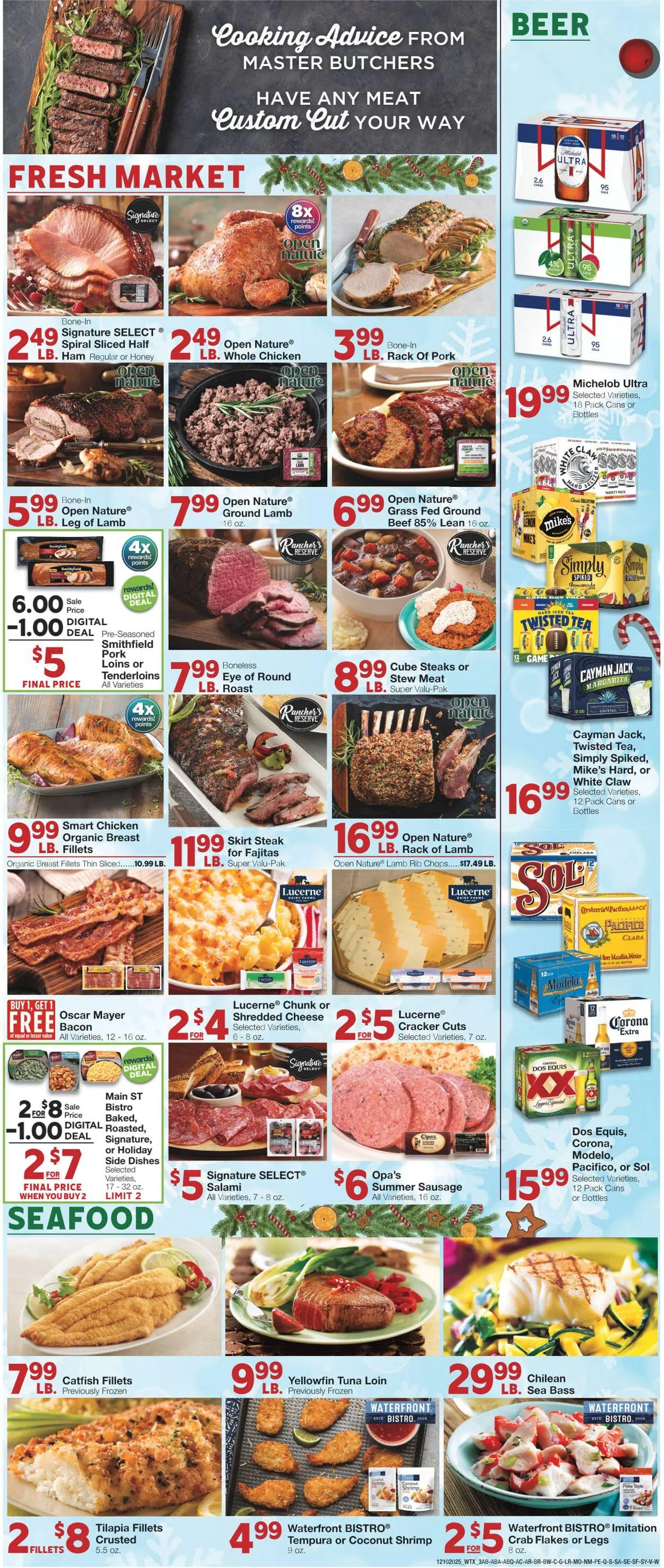 Weekly promotion United Supermarkets Current weekly ad spanning from December 9 to December 16 2025 - Page 3 for Catalogue 365