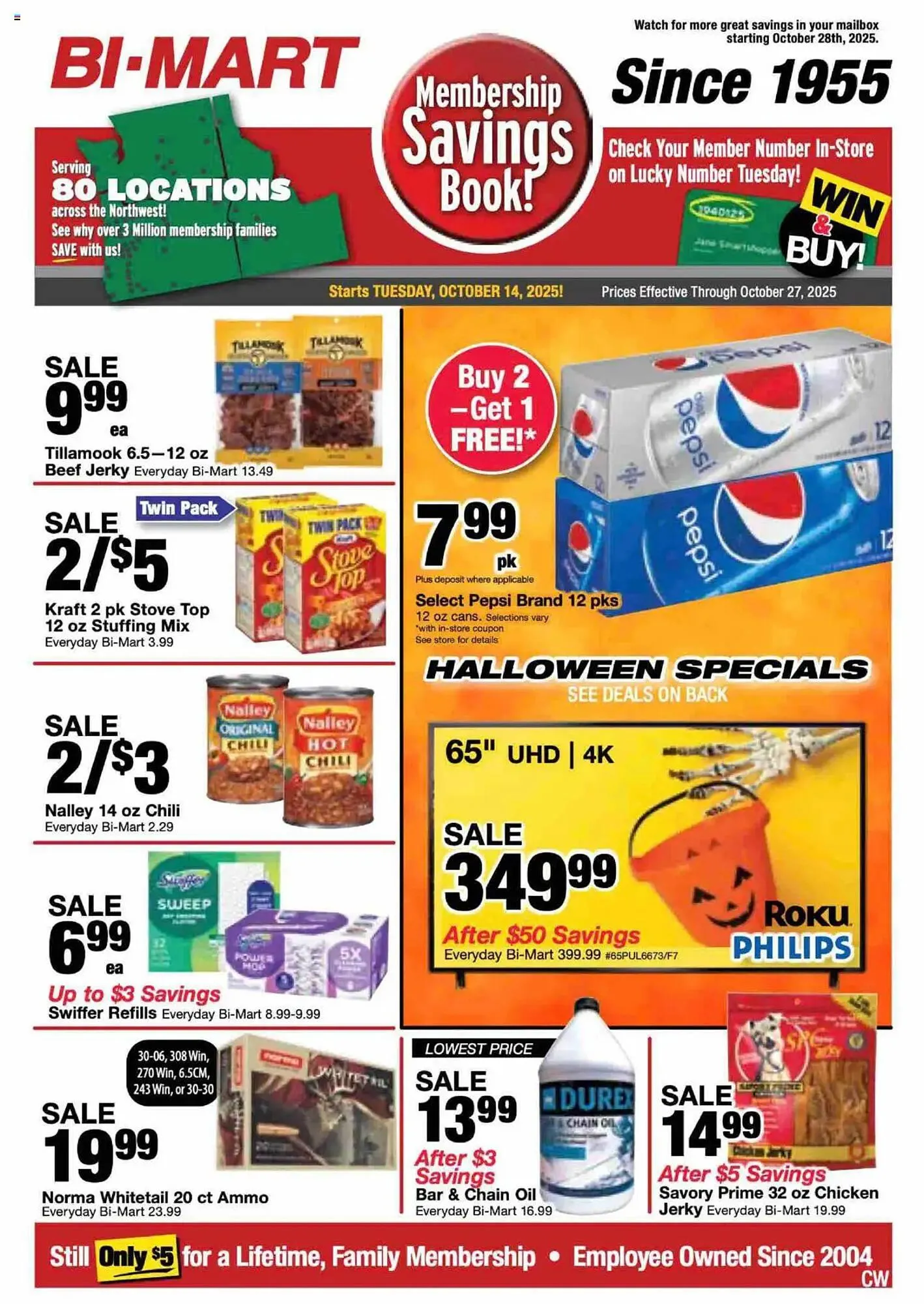 Weekly ad Bi-Mart weekly ad from October 14 to October 28 2025 - Page 1