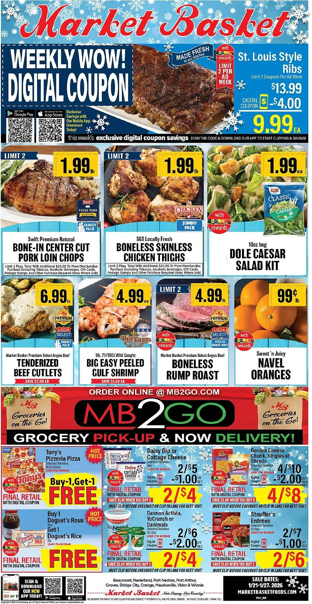 Market Basket weekly ad - 1