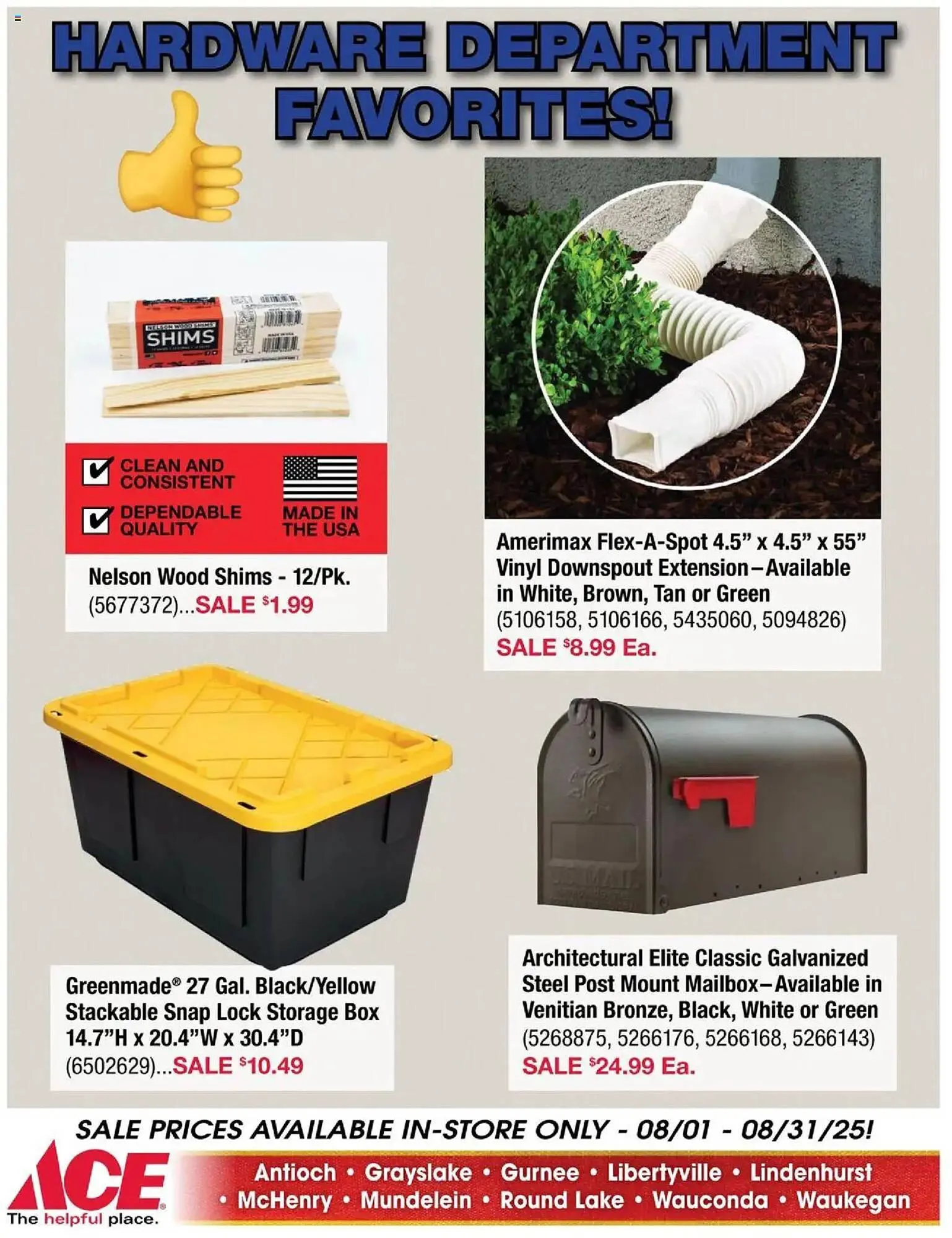 Weekly ad Ace Hardware Weekly Ad from August 1 to August 31 2025 - Page 13
