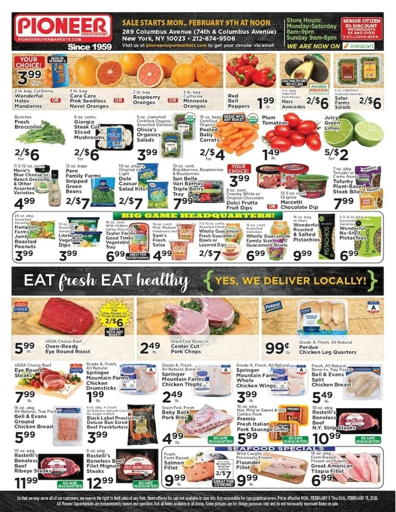 Pioneer Supermarkets weekly ad - 1