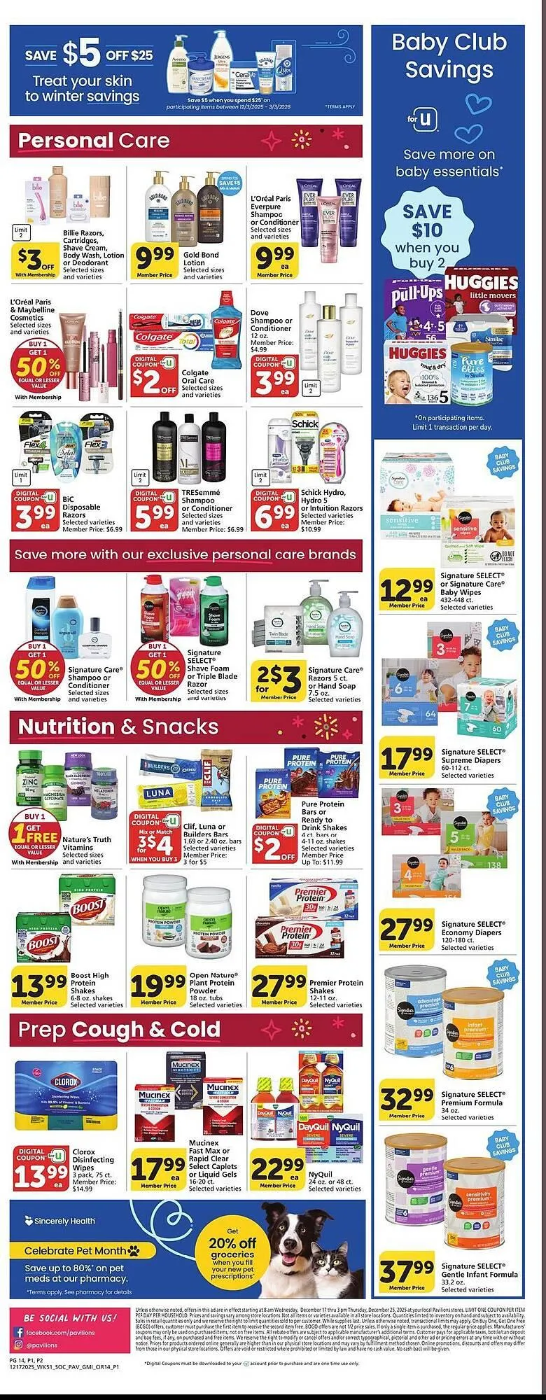 Weekly ad Pavilions weekly ad from December 17 to December 25 2025 - Page 13