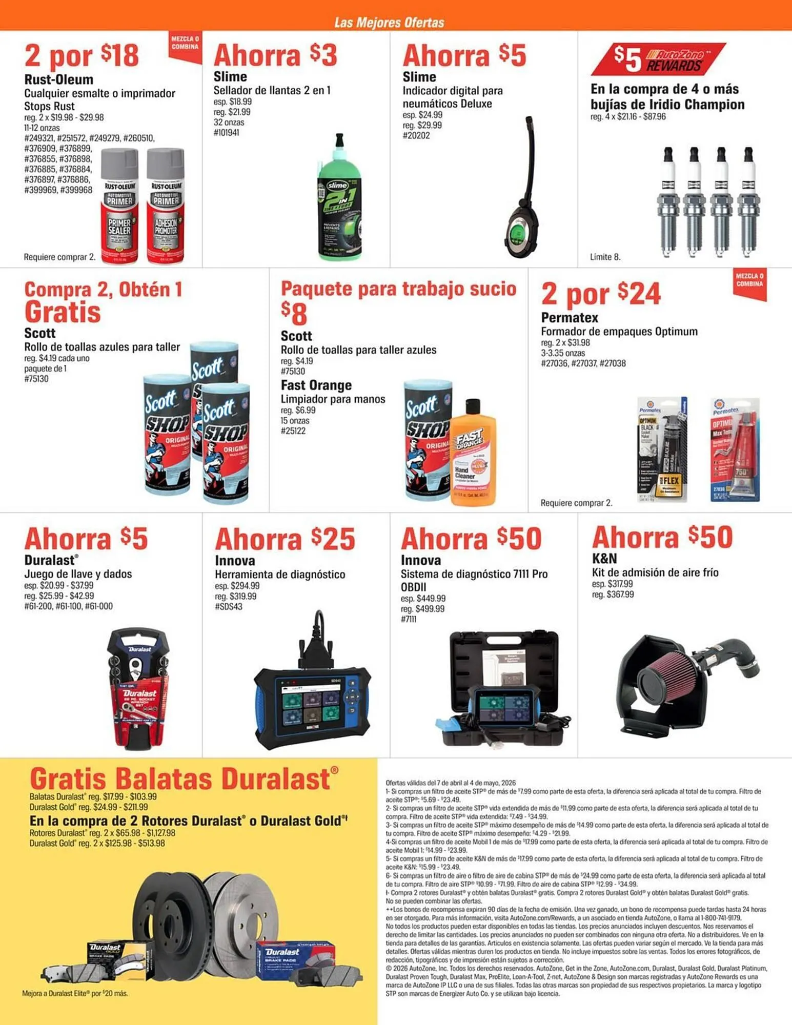 Weekly ad AutoZone weekly ad from April 7 to May 4 2026 - Page 5