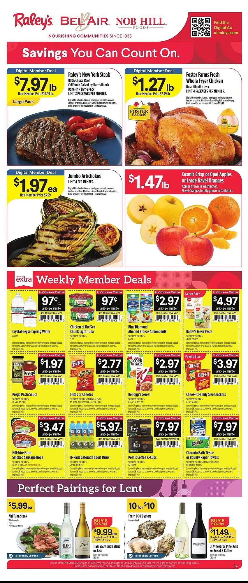 Bel Air Markets Weekly Ad - 1