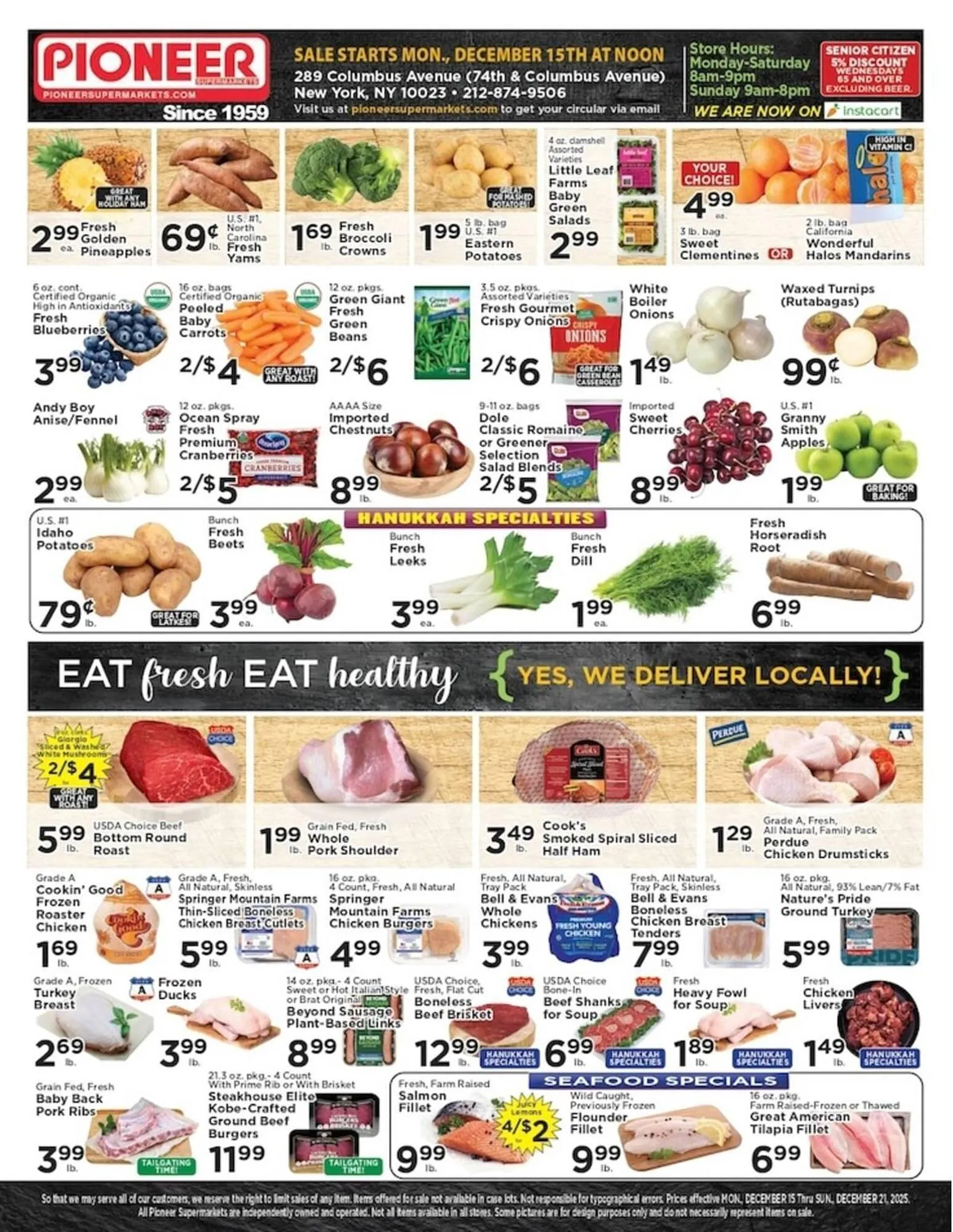 Pioneer Supermarkets weekly ad - 1