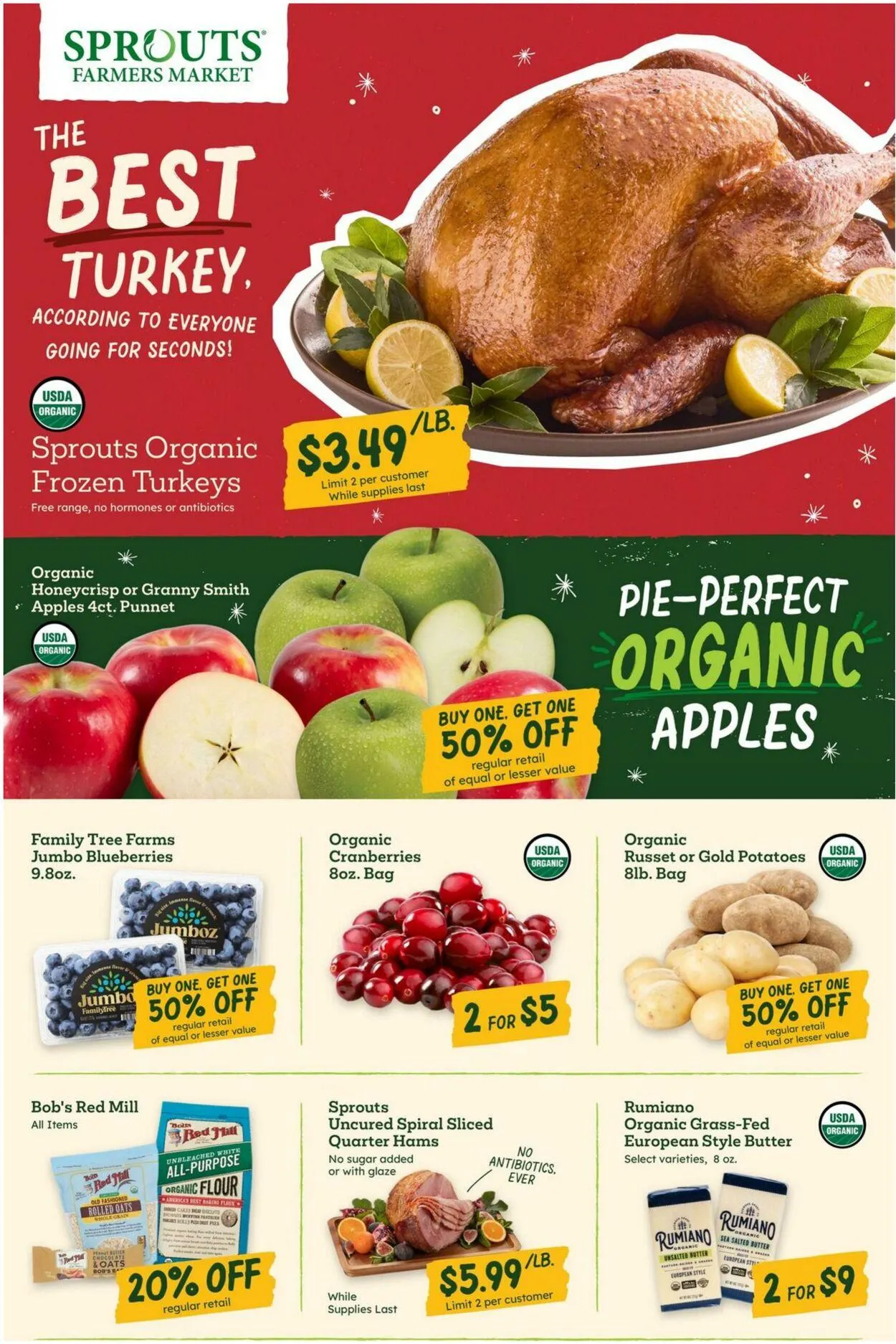 Weekly ad Sprouts Current weekly ad from November 12 to November 18 2025 - Page 1