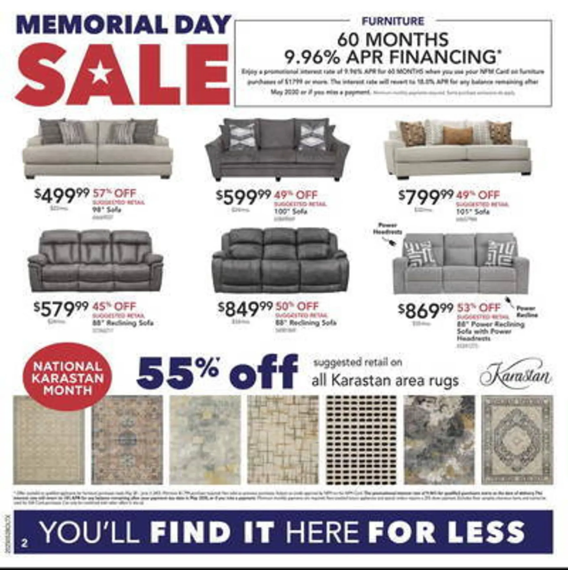 Weekly ad Nebraska Furniture Mart Weekly Ad from May 28 to June 3 2025 - Page 2